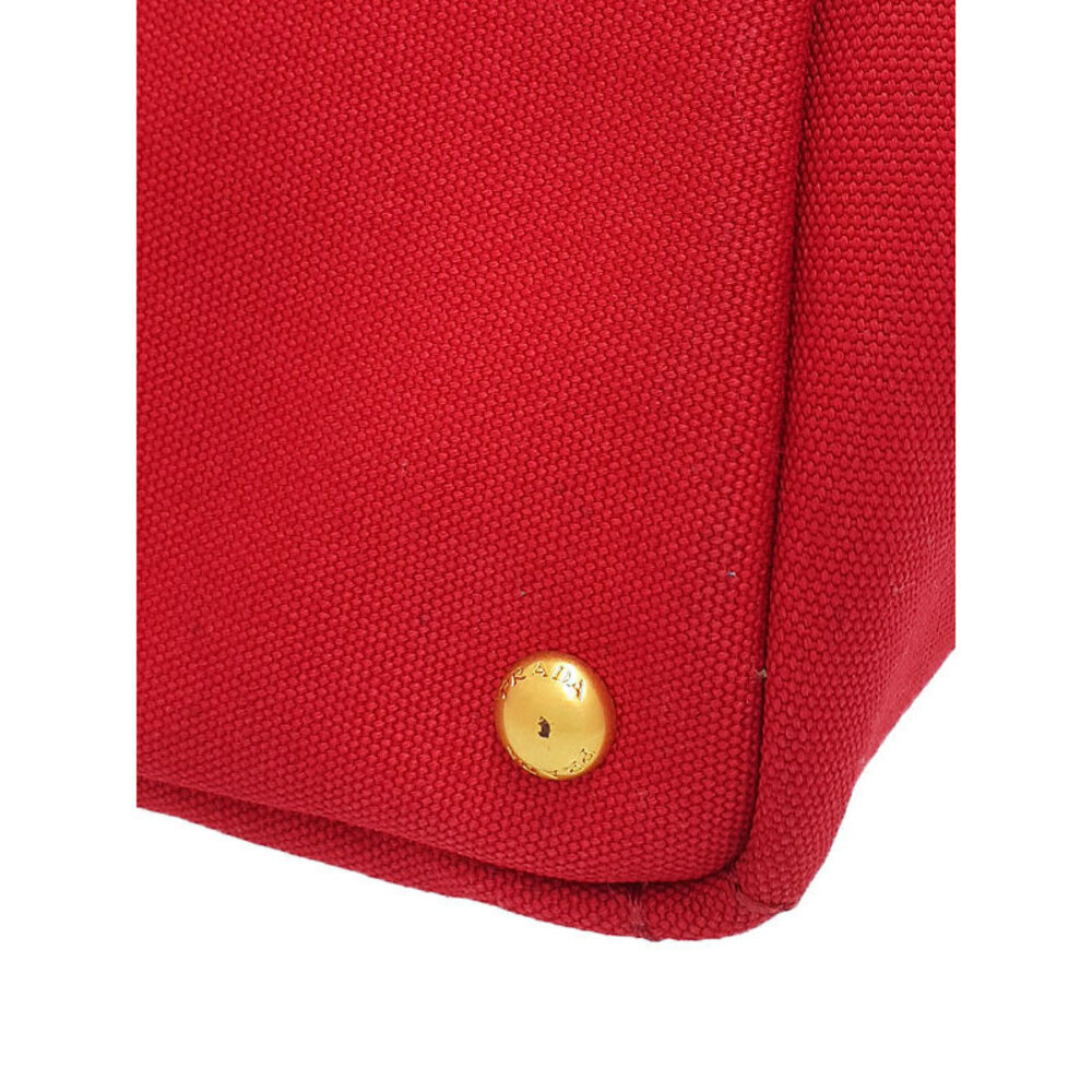 PRADA Canapa 2way Top Handle Crossbody Tote Convertible Tote Bag - Picture 7 of 9